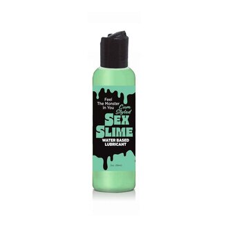 LITTLE GENIE Sex Slime Cum Styled Water Based Lubricant 2oz - Green