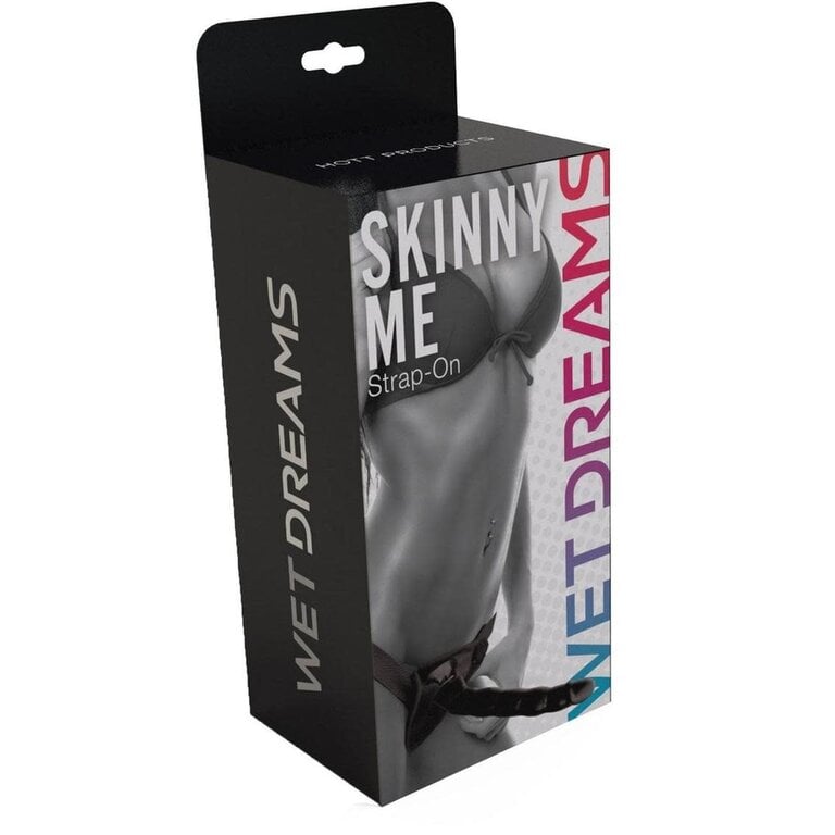 HOTT PRODUCTS WET DREAMS SKINNY STRAP-ON 7IN