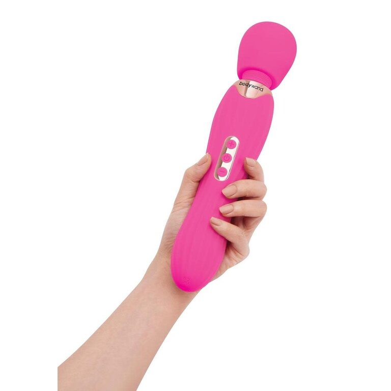 BODYWAND BODYWAND RUMBLE WAND 12" HOT PINK
