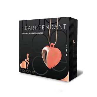 LAPDANCE TOYS LAPDANCE HEART PENDANT WEARABLE NECKLACE VIBRATOR
