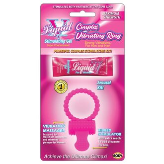BODY ACTION LIQUID V COUPLES VIBRATING RING KIT