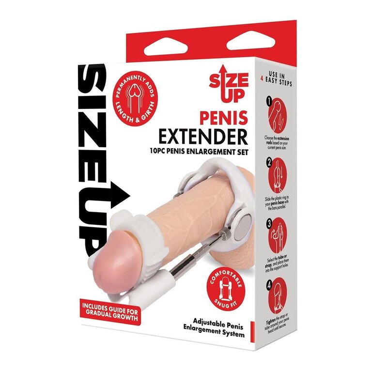 SIZE UP SU PENIS EXTENDER 10 PIECE PENIS ENLARGEMENT SET