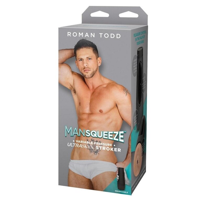 DOC JOHNSON MAN SQUEEZE ROMAN TODD VANILLA