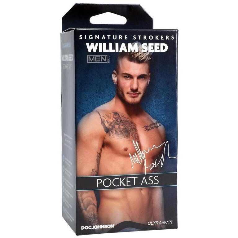 DOC JOHNSON SIGNATURE STROKER WILLIAM SEED VANILLA