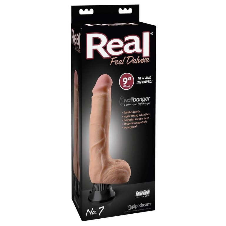 PIPEDREAM REAL FEEL DELUXE 07 9’’ FLESH