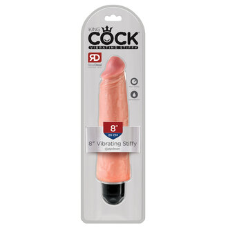 PIPEDREAM KING COCK 8 IN VIBRATING STIFFY LIGHT