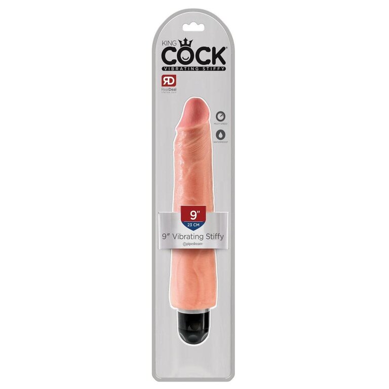 PIPEDREAM KING COCK 9” VIBE COCK STIFFY