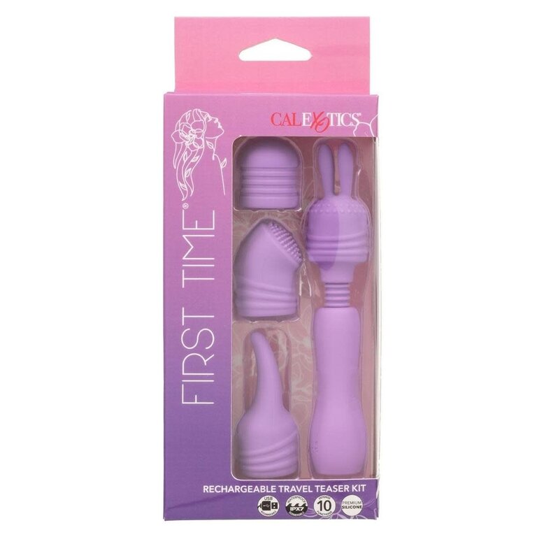 CALIFORNIA EXOTIC FIRST TIME RECHARGEABLE TRAVEL TEASER KIT