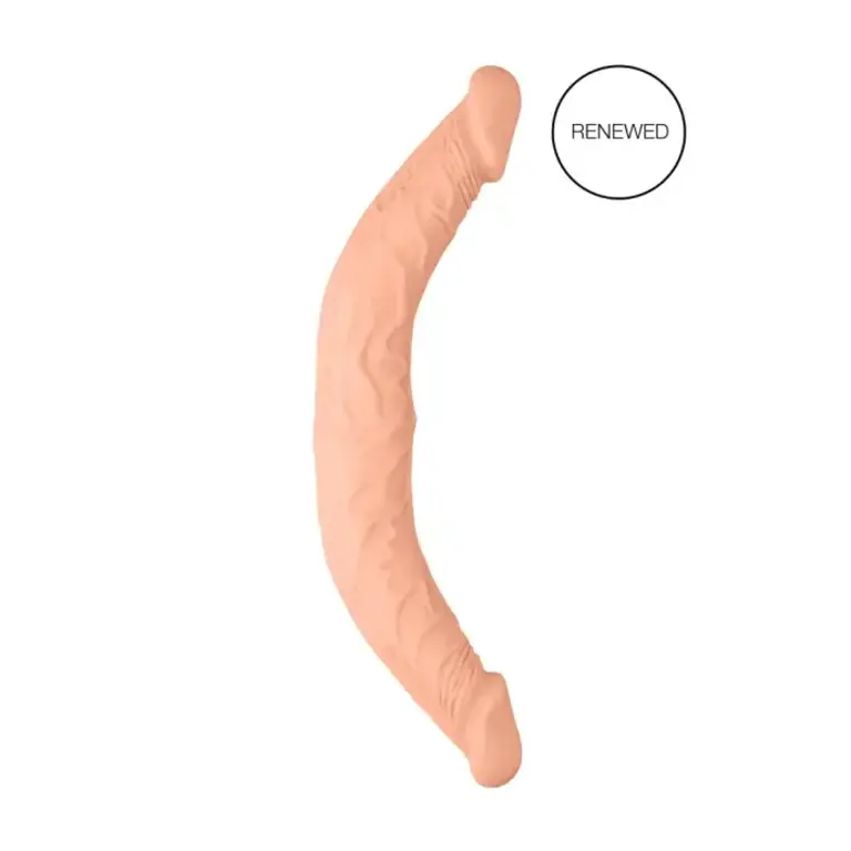 SHOTS AMERICA DOUBLE DONG 14IN / 36 CM - FLESH