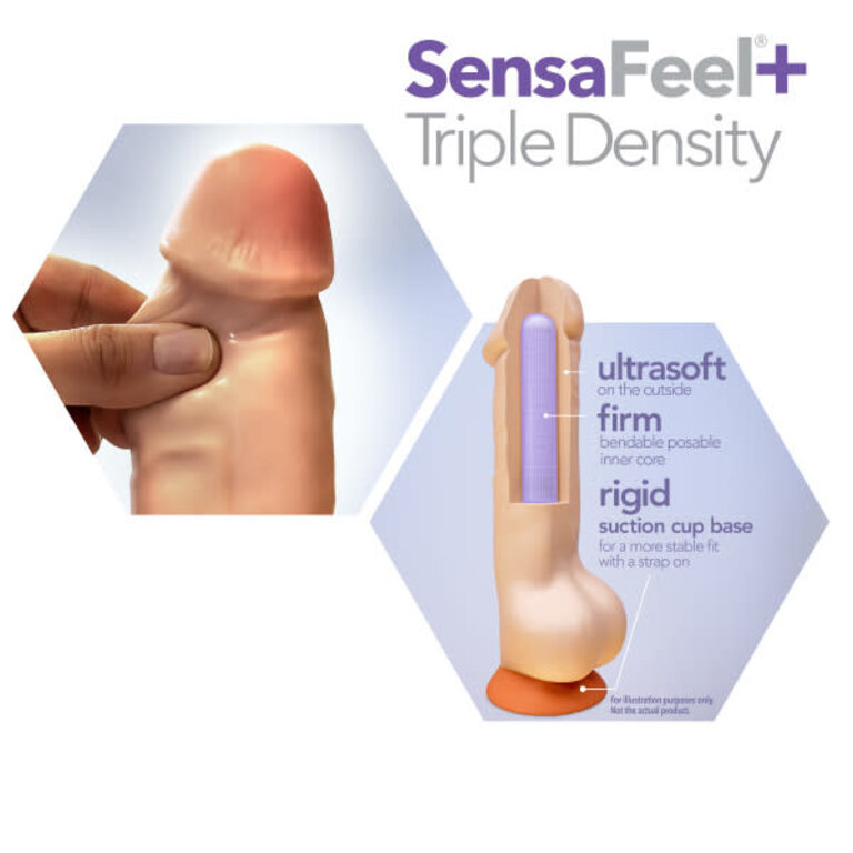 BLUSH NOVELTIES DR SKIN PLUS 5IN POSEABLE DILDO VANILLA