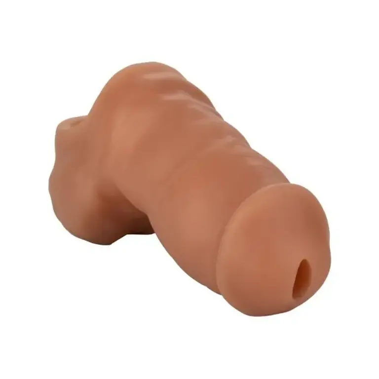 CALIFORNIA EXOTIC PACKER GEAR ULTRA-SOFT SILICONE STP - BROWN