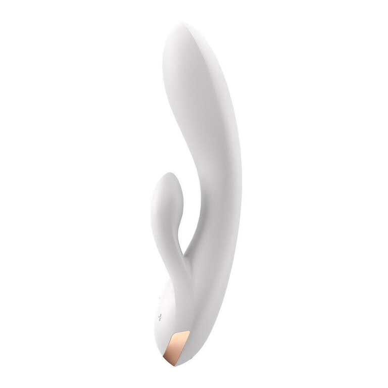 SATISFYER SATISFYER DOUBLE FLEX APP - WHT