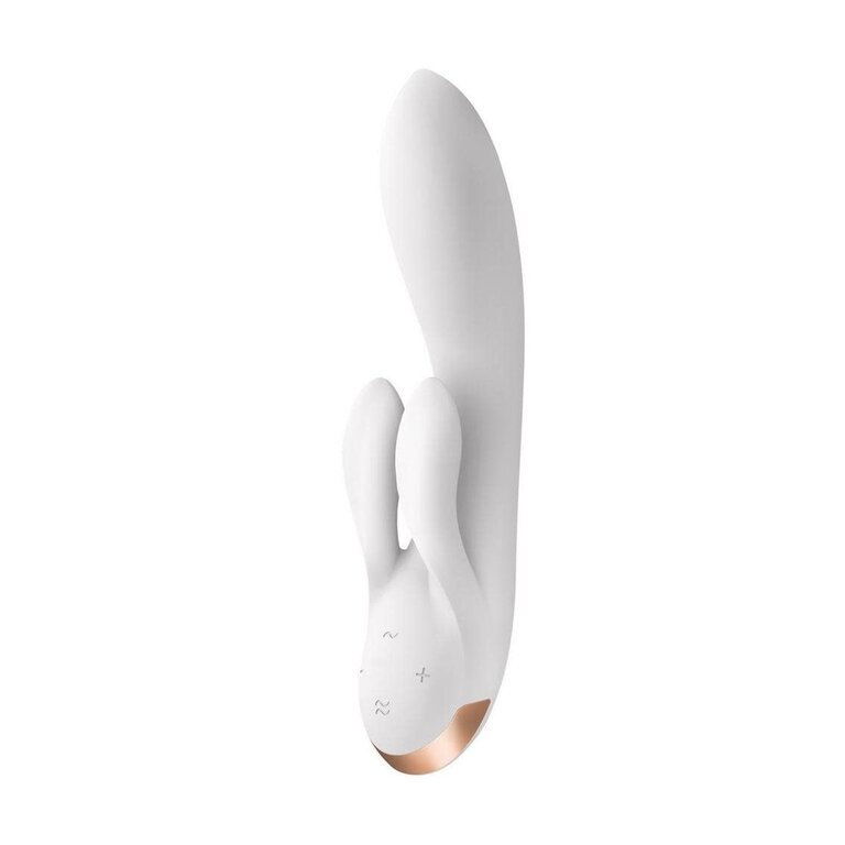SATISFYER SATISFYER DOUBLE FLEX APP - WHT