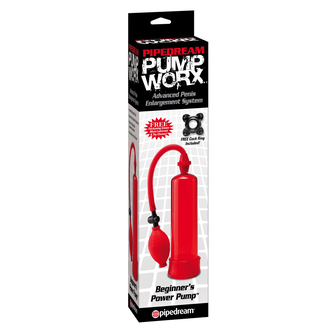 PIPEDREAM PUMP WORX - BEGINNERS POWER PUMP RED