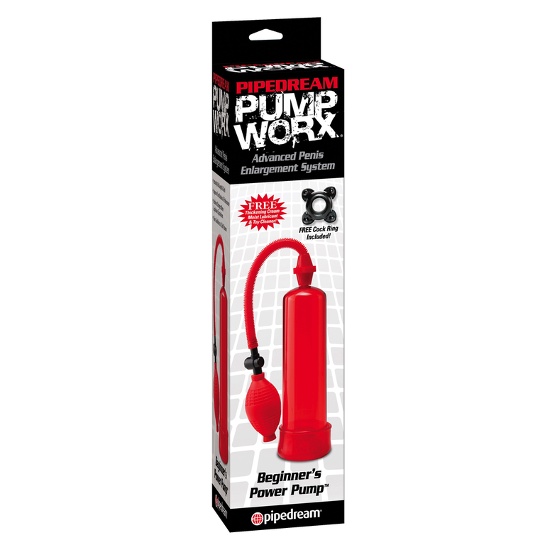 PIPEDREAM PUMP WORX - BEGINNERS POWER PUMP RED
