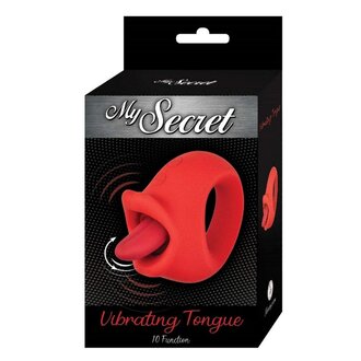 NASS TOYS MY SECRET VIBRATING TONGUE RED