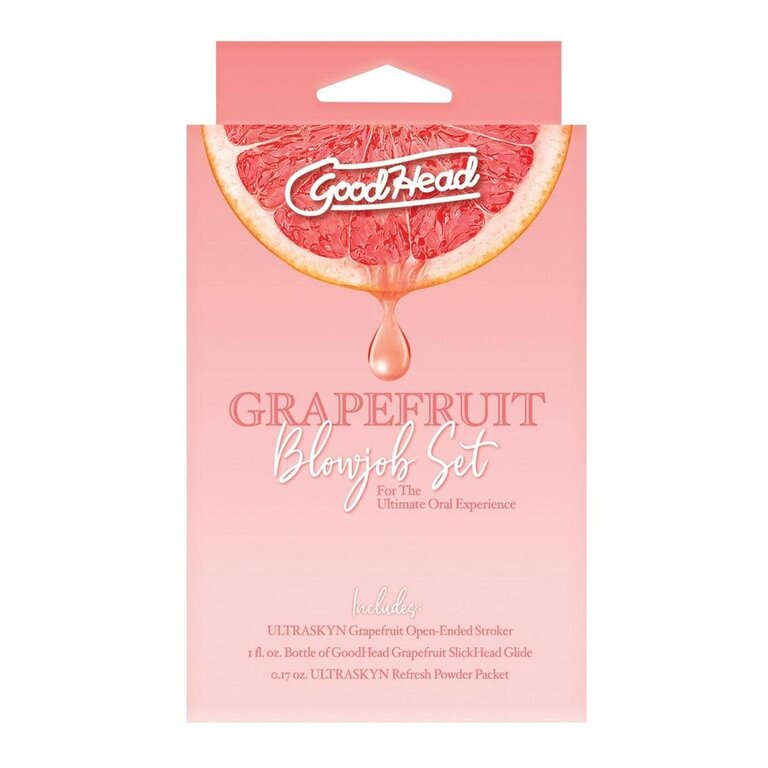 DOC JOHNSON GOODHEAD GRAPEFRUIT BLOWJOB SET