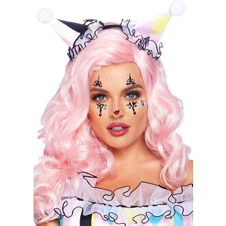 LEG AVENUE HARLEQUIN FACE JEWELS