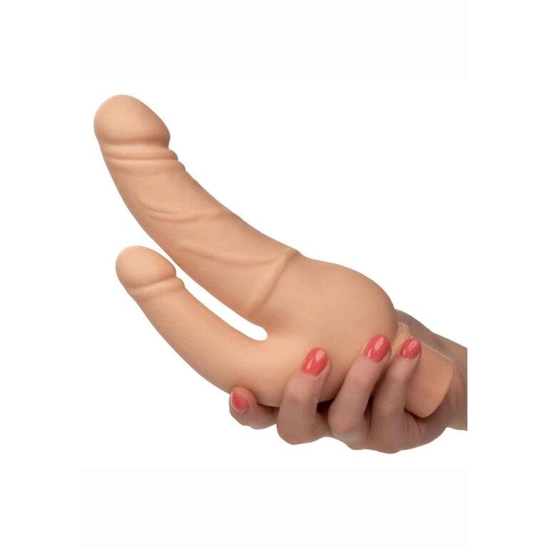 CALIFORNIA EXOTIC RECHARGEABLE POWER STUD OVER & UNDER - IVORY