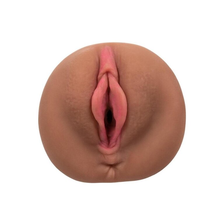 CALIFORNIA EXOTIC STROKE IT DUAL ENTRY PUSSY & ASS - BROWN