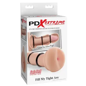 PIPEDREAM STROKER LIGHT/BLACK PDX EXTREME FILL MY TIGHT ASS