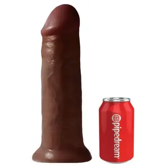PIPEDREAM KING COCK 12" COCK - BROWN