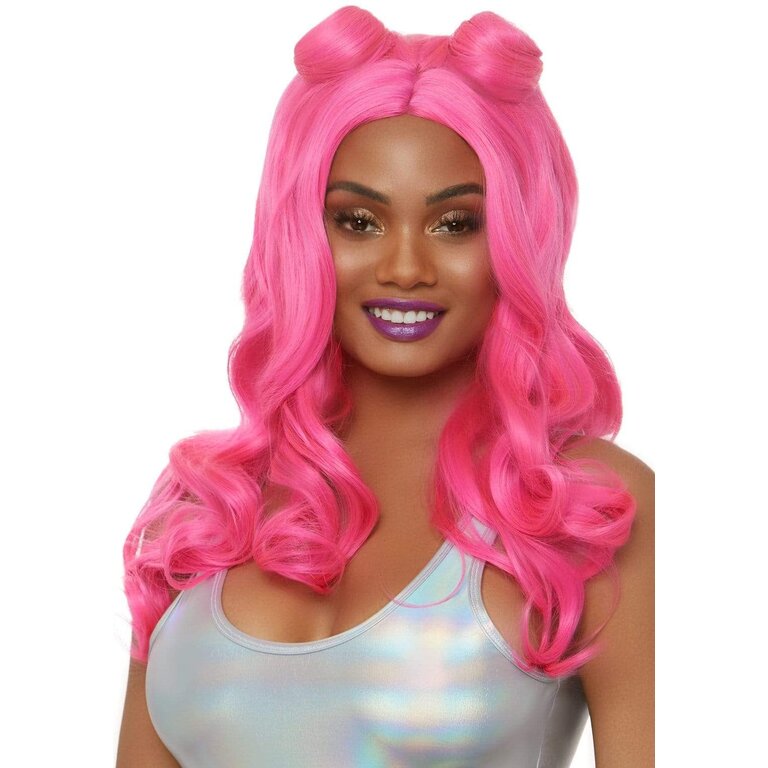 LEG AVENUE LONG BEACHY BUNS WIG