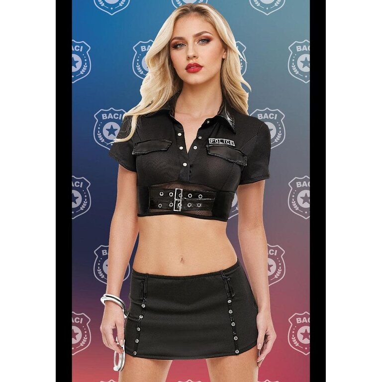 BACI BADGE OF DESIRE 4PC SET BLACK