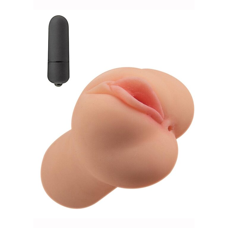 NASS TOYS ALWAYS HORNY VIBRATING PUSSY AND ASS-FLESH