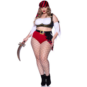LEG AVENUE PLUS PIRATE WENCH COSTUME