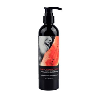 EARTHLY BODY EDIBLE MASSAGE LOTION WATERMELON 8OZ