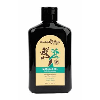 EARTHLY BODY HEMP SEED BY NIGHT MASSAGE OIL APHRODISIAC COLLECTION SEA JASMINE 8OZ