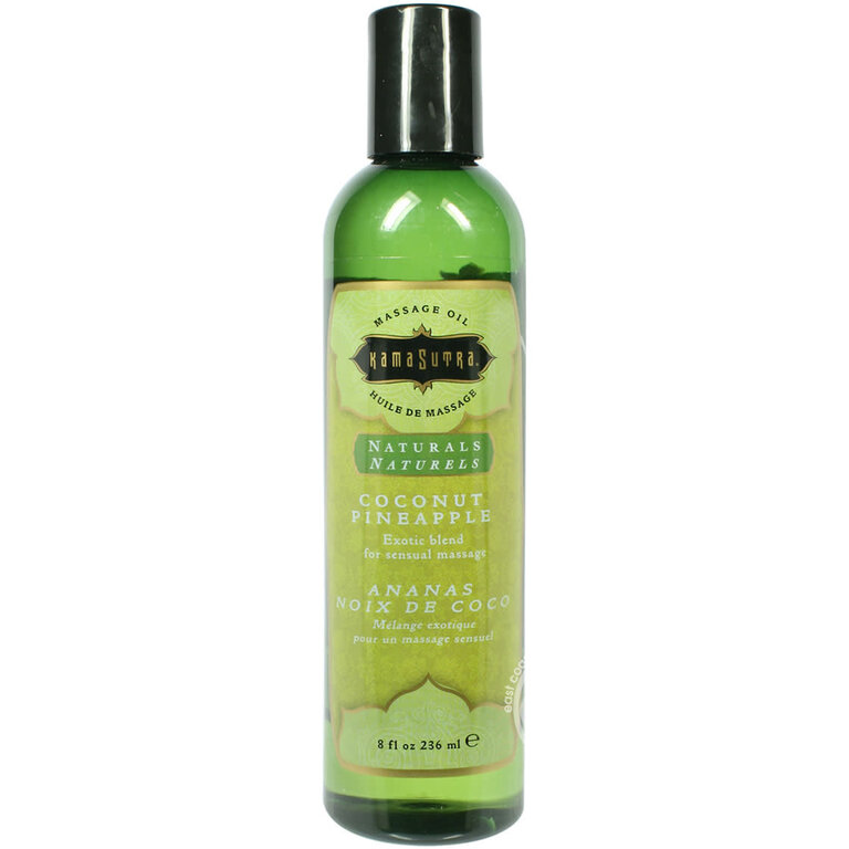 KAMA SUTRA NATURALS MASSAGE OIL COCONUT PINEAPPLE