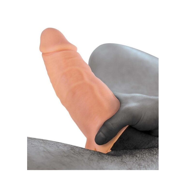 NASS TOYS GREAT EXTENDER 7 2 IN 1 WHITE EXTENDER & MASTURBATOR