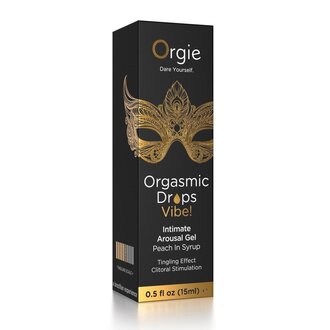 ORGIE ORGIE ORGAMIC DROPS 0.5 OZ SERUM PEACH