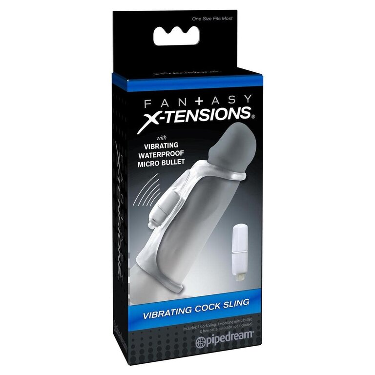 PIPEDREAM FANTASY X-TENSIONS VIBRATING COCK SLING