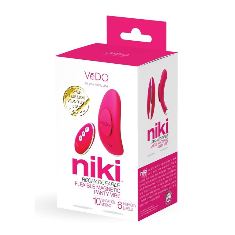 VEDO VEDO NIKI RECHARGEABLE PANTY VIBE FOXY PINK