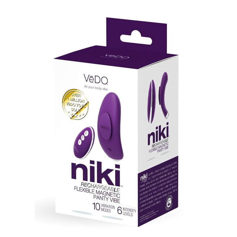 VEDO VEDO NIKI RECHARGEABLE PANTY VIBE DEEP PURPLE