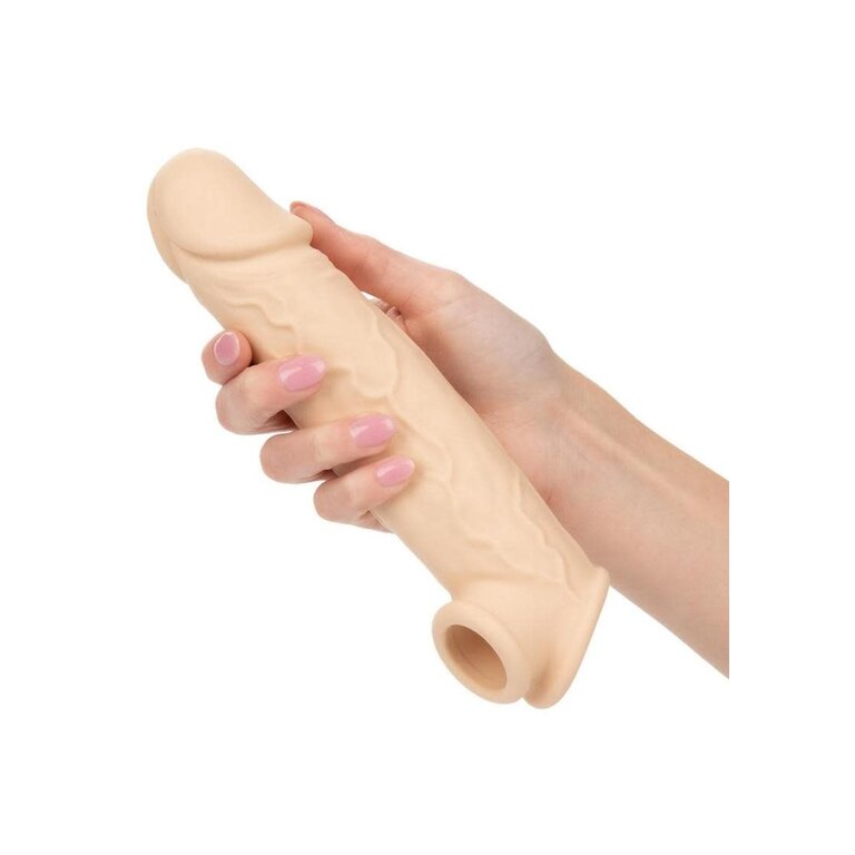 CALIFORNIA EXOTIC Performance Maxx Life-Like Extension 8in - Vanilla