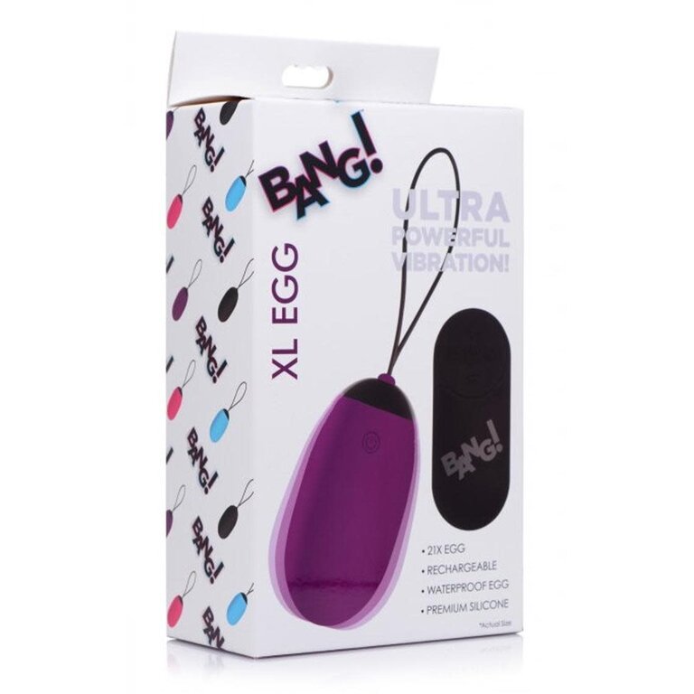 XR BRANDS BANG! XL VIBRATING EGG