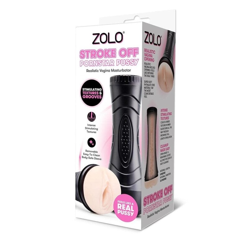 ZOLO STROKE OFF PORNSTAR PUSSY