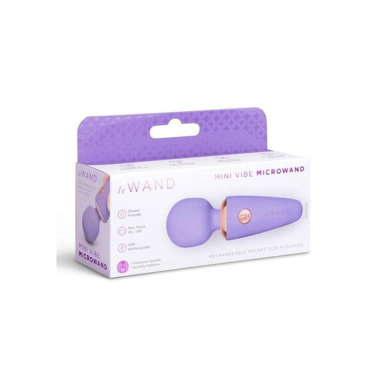 LE WAND LE WAND MINI MICRO WAND - VIOLET