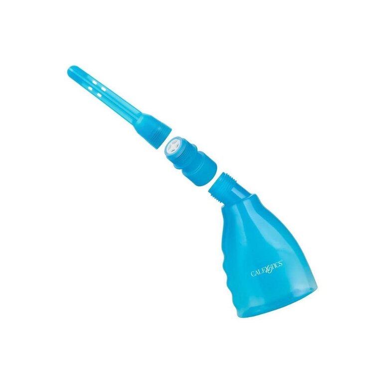 CALIFORNIA EXOTIC ONE WAY ULTIMATE DOUCHE BLUE