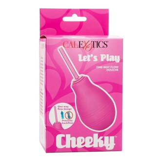 CALIFORNIA EXOTIC CHEEKY ONE-WAY FLOW DOUCHE PINK