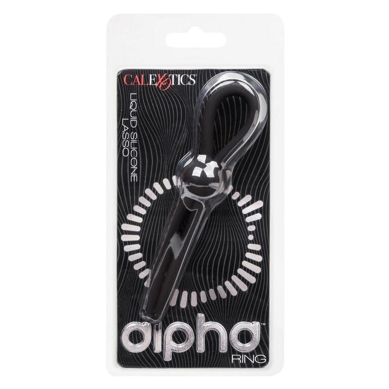 CALIFORNIA EXOTIC ALPHA LIQUID SILICONE LASSO BLACK