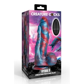 XR BRANDS CREATURE COCK HYDRA VIBRATING DILDO