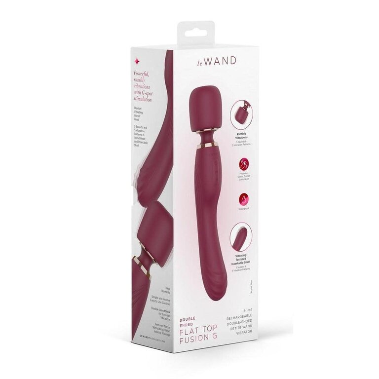 LE WAND LE WAND TOP FUSION RECHARGEABLE WAND