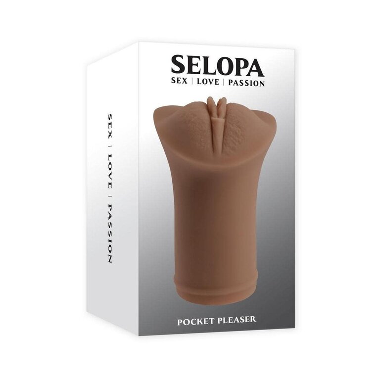 EVOLVED NOVELTIES SELOPA POCKET PUSSY CHOCOLATE