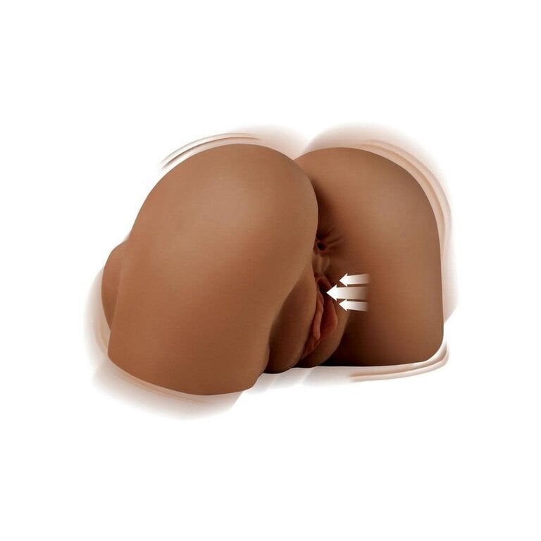 PIPEDREAM PDX Elite Back That Ass Up Automatic Rechargeable Mega Masturbator - Caramel