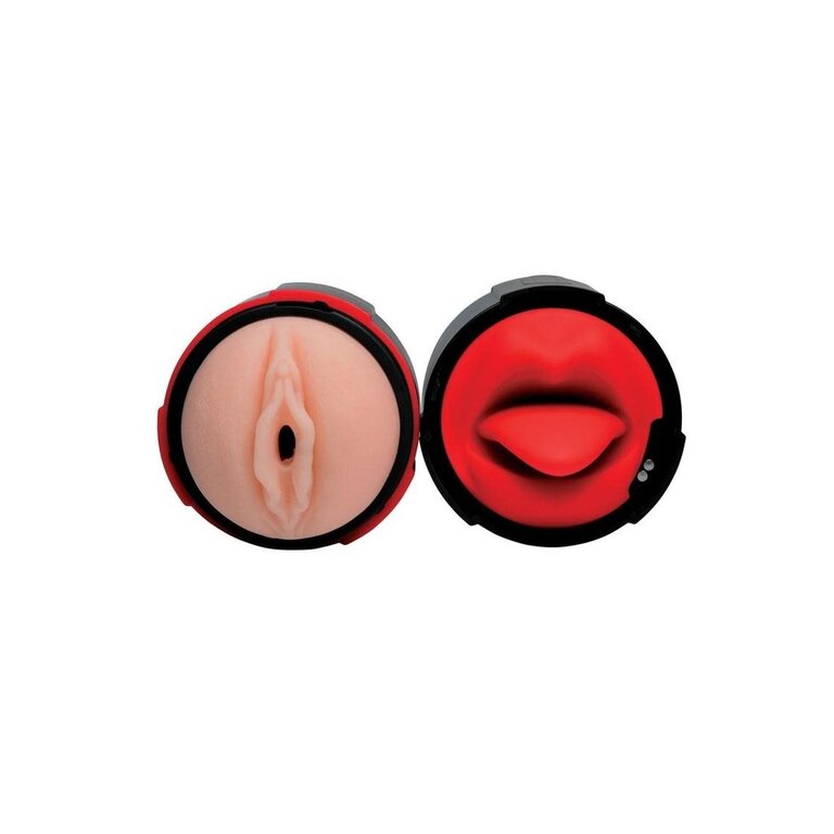 XR BRANDS LOVEBOTZ FLICKING TONGUE MASTURBATOR